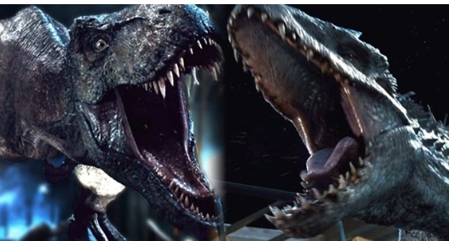 Tyrannosaurus rex vs. Indominus rex